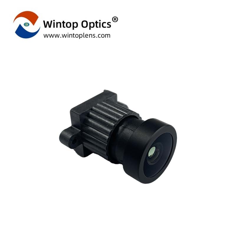 wide-angle dash cam lens